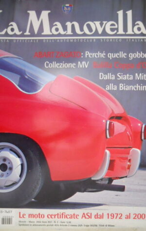 La Manovella 2 2002 Abart Zagato. Dalla Siata Mitzi alla Bianchina.  [Q67]