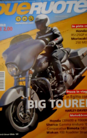 Dueruote 46 2009 In Egitto con le Big Tourer Harley Davidson. Bimota DB7  [Q73]