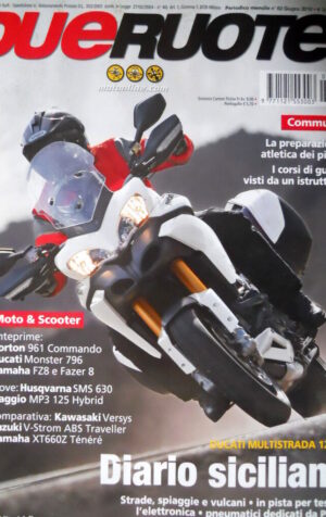 Dueruote 62 2010 Ducati Multistrada 1200S. Anteprime Norton 961 Commando  [Q74]
