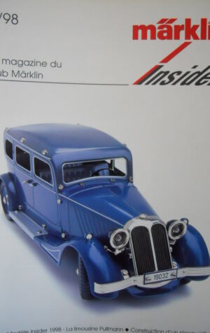 Marklin Insider - Le Magazin du Club MARKLIN n°3 1998 -  FRA [TR.30]