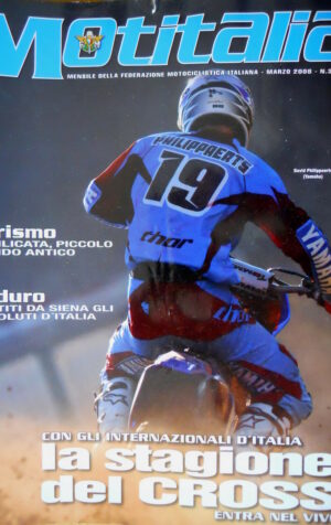 MotItalia 3 2008 David Philippaerts con la Yamaha. Moto Cross: Cairoli [Q74]
