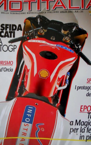 MotItalia 6 2002 Epoca: a Magione per la festa in pista. Sfida Ducati  [Q74]