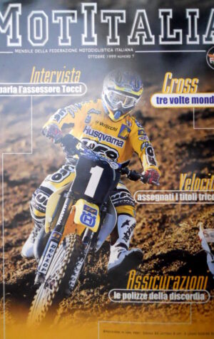 MotItalia 7 1999 Parla On. Tocci. Cross Europeo. Titolo mondiale con Chiodi Q73]
