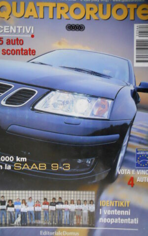 Quattroruote 564 2002 Nuova Smart Roadster-Coupé. Al volante Jaguar XKR [Q74]