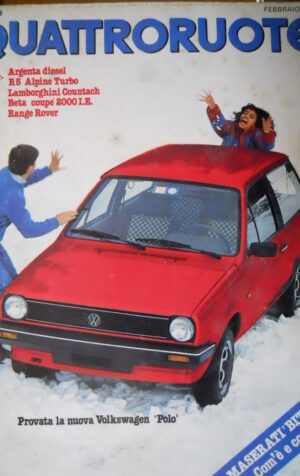 Quattroruote 316 1982 Come va la Maserati Biturbo. Prova nuova VW Polo [Q75]