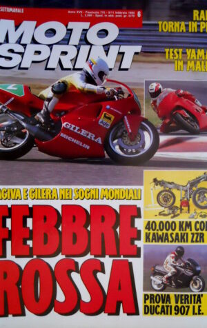 Motosprint 6 1992 Rainey torna in pista. Test Yamaha in Malesia. Cagiva [Q77]