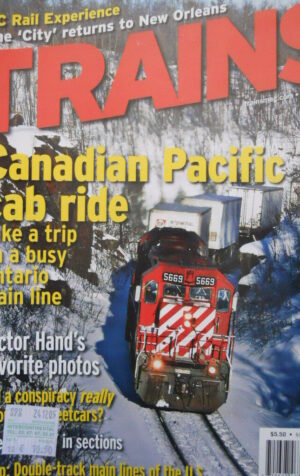 TRAINS The Magazine of Railroading n° January 2006 - Canadian Pacific  [TR.33]