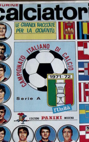 Album Figurine Panini Calciatori 1971-72 - Ristampa Unità [GS38]