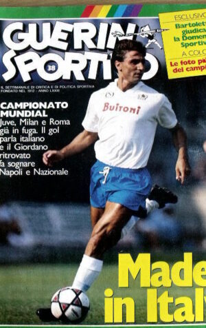 Guerin Sportivo n° 38 1985 - Bruno Giordano - Campionato Mundial  [GS38]