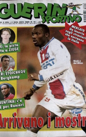Guerin Sportivo n°13 1995 - George Weah - Nazionale Italia   [GST38]