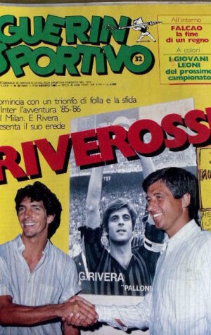 Guerin Sportivo n°32 1985 - La nuova Serie A LA ROMA [GST38]