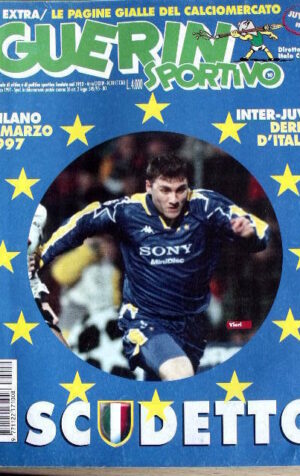 Guerino Sportivo n°10 1997 - con album figurine PANINI JUVE 1995-96 + cop [GS38]