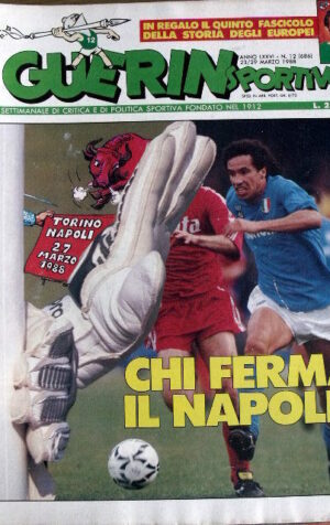 Guerino Sportivo n°12 1988 Poster Ascoli 1987-88 + film campionato [GS38]