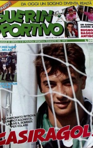 Guerino Sportivo n°2 1991 - Casiraghi - con film campionato  [GS38]