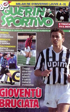 Guerino Sportivo n°3 1992 - con film del campionato  [GS38]