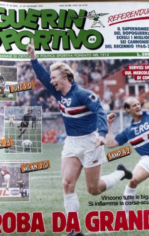 Guerino Sportivo n°46 1990 - con film campionato  [GS38]