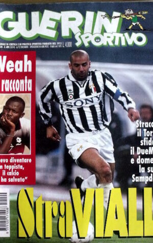 Guerino Sportivo n°49 1995 - Gianluca Vialli - Weah + film campionato [GS38]