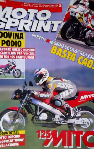 Motosprint 26 1990 GP Monaco: 1° vittoria di Francecso Monaco nella SBK [Q78]