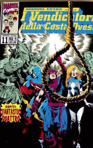 Marvel EXTRA I Vendicatori della Costa Ovest n°11 1995 ed. Marvel Italia [G.199]