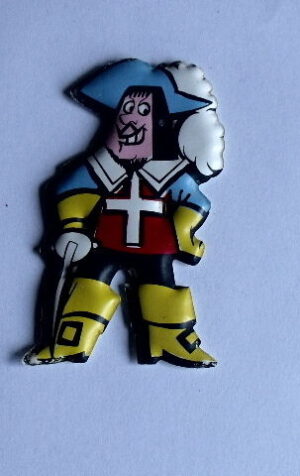 PLASTECO Figurina Formaggino MIO - Serie D'Artagnan n°21  [AF11-21]