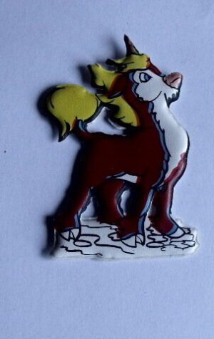 PLASTECO Figurina Formaggino MIO - Serie Fantasia - L'Unicorno n°9  [AF11-16]