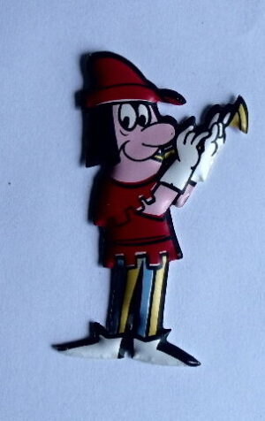 PLASTECO Figurina Formaggino MIO - Serie Flauto Magico n°6  [AF11-27]