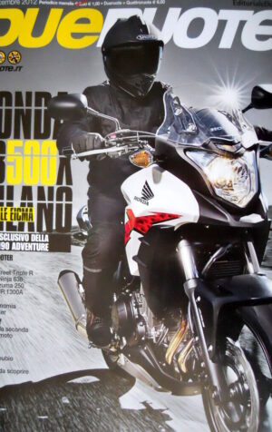 Dueruote 92 2012 Honda CB 500X. Test della KTM 1190 Adventure. Triumph [Q80]