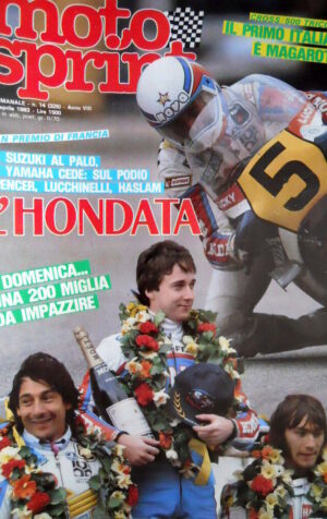 Motosprint 14 1983 Cross 500: il 1° italiano è Magarotto. Suzuki al palo [Q83]