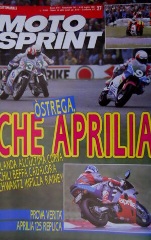 Motosprint 27 1991 GP Olanda: Chili beffa Cadalora, Schwantz infilza Rainey Q78]