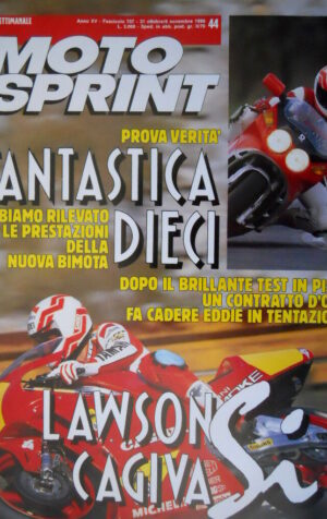 Motosprint 44 1990 Lawson si alla Cagiva. Nuova Bimota. Roche e la Ducati [Q78]