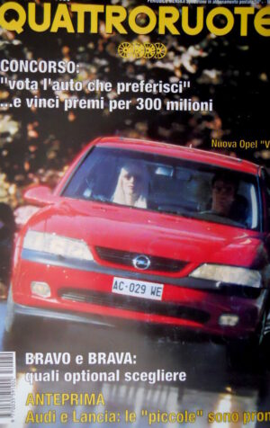 Quattroruote 480 1995 Nuove Audi e Lancia sono pronte. Nuova Opel Vectra [Q81]