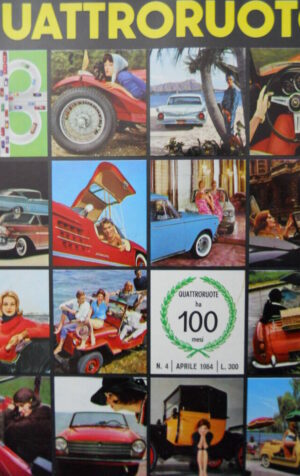 Quattroruote n°100 1964  - Test su strada OPEL Rekord 1700   [Q79B]