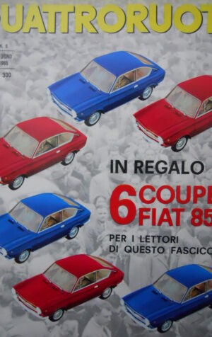 Quattroruote n°114 1965  - Test Lancia Fulvia - Inserto Stemmi FIAT  [Q79B]