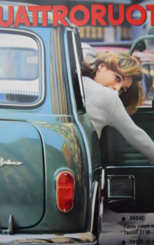 Quattroruote n°129 1966  - Test su strada Lancia Flavia Coupè & Taunus 1  [Q79A]