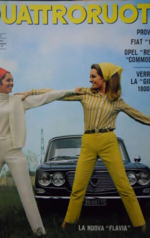 Quattroruote n°138 1967  - Test su strada Opel Rekord & Commodore  [Q79B]
