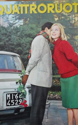 Quattroruote n°85 1963  - Test su strada RENAULT 8  [Q79A]