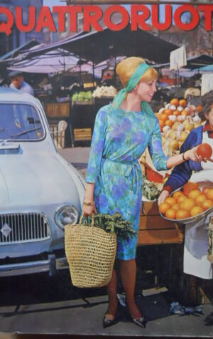 Quattroruote n°91 1963   - Test su strada Fiat 1500 L & Citroen DS 19[Q79A]