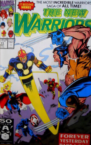 The New Warriors 11 1991 Ed. Marvel Comics [G.198]