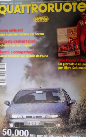 Quattroruote 491 1996 Nuova Alfa 164. Al volante della Porsche Boxster [Q87]