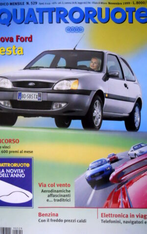 Quattroruote 529 1999 Nuova Ford Fiesta. Rinascita della 500. Opel Astra  [Q88]