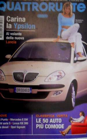 Quattroruote 573 2003 Al volante della nuova Lancia Y. Chevrolet Corvette [Q85]