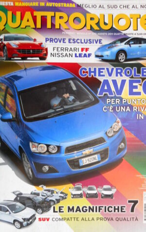 Quattroruote 670 2011 Prove Ferrari FF, Nissan Leaf. Sir Stirling Moss [Q95]