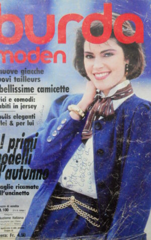 BURDA Moden n°8 1986  - con cartamodelli  - [M11]