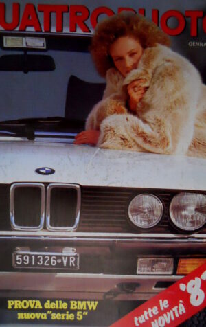 Quattroruote 315 1982 Prova BMW nuova serie 5. Peugeot 305 Break SR SRD [Q102]