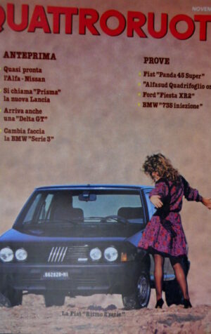 Quattroruote 325 1982 La Fiat Ritmo 2° serie. Prove Fiat Panda 45 super [Q102]