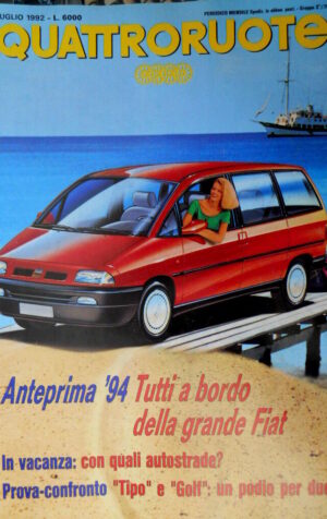 Quattroruote 441 1992 Confronto Tipo e Golf. Saab 900. La grande Fiat  [Q101]