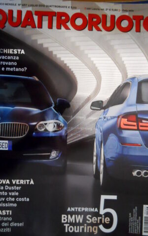 Quattroruote 657 2010 Anteprima BMW serie 5 Touring. Prova VW Touareg 3.0  [Q99]