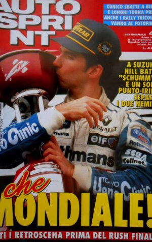 Autosprint 45 1994 A Suzuka Hill batte Schuamcher. Rally: Longhi 1° [Q104]