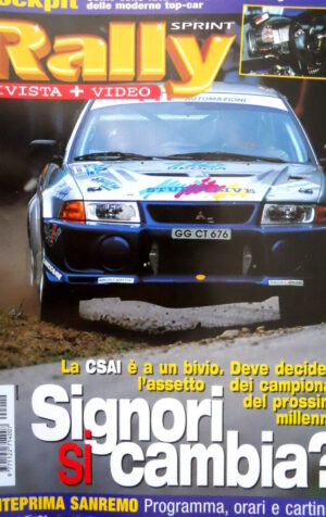 Rally Sprint 10 1998 Come sono fatti gli abitacoli delle moderne top car  [Q103]