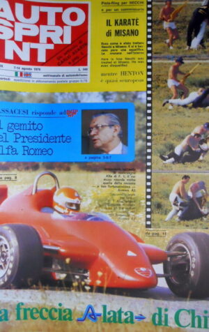Autosprint 32 1979 Giacomelli collauda la nuova Alfa di F.1. Regazzoni [Q105]